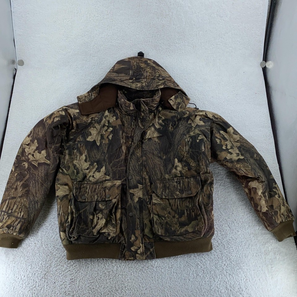 Chemise Flanelle Camouflage Cabela's – Homme, Taille M, 100% Polyester, Vintage USA