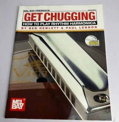 Mel Bay: Get Chugging How to Play Rhythm Harmonica Book & CD Set