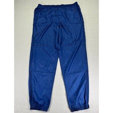 Vintage Nike Men's Large WindBreaker Pants Joggers Ankle Zip Sweatpants