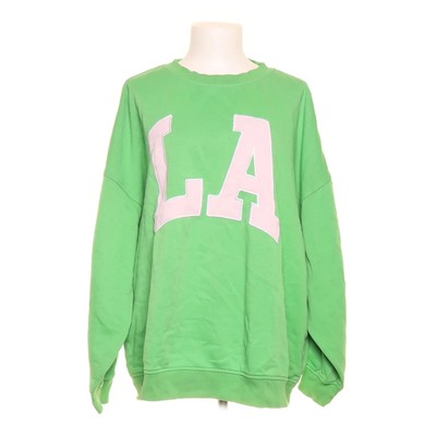 Divided by H&M, Sweatshirt, Größe: L, Grün/Mehrfarbig, Baumwolle/Polyester #quE
