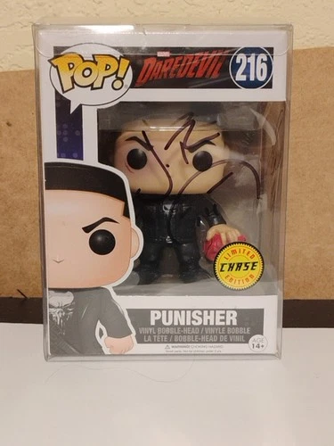 Funko Pop! Punisher (Marvel) Chase Edition Signed: Gerry Conway & Jon Bernthal
