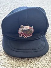 Vtg Coors Light Beer Wolf Mesh Trucker SnapBack Hat Brew Company Logo Mascot Cap