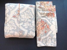 4 pc Full Queen Duvet Set by Pottery Barn - Camilla Floral Medallion Duvet Cover
