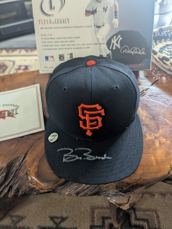 Barry Bonds Signed Hat