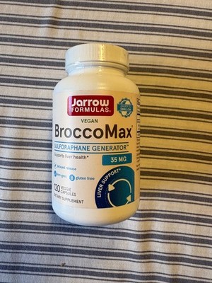 1x Jarrow Formulas, Vegan BroccoMax, 60 Veggie Capsules (17.50 mg per Capsule)