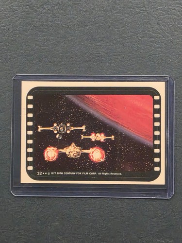 1977 Topps Star Wars Stickers #32 Preparing for the raid! — TAG (grade unconfirmed)