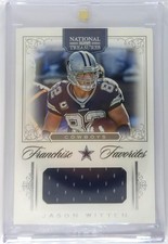 2012 National Treasures #19 Jason Witten /25 Franchise Favorites Game USED PATCH