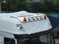 Bragan Roof Bar C Mit Spots Air Horns Beacons FüR DAF XF 106 2013+ Superspace