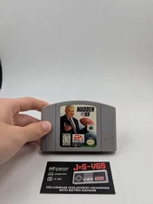 Madden NFL 99 N64 Nintendo 64 Cartridge Only Tested Authentic EA Sports
