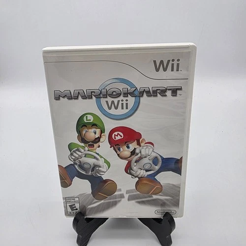 Mario Kart Wii (Nintendo, 2008) Has Scratches But Still Plays