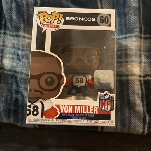 Denver Broncos NFL Funko POP | Von Miller #60 With Glasses