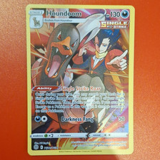 Pokémon TCG Houndoom TG10/TG30 Ultra Rare Full Art Holo 130 HP
