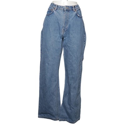 Weekday, Jeans, Größe: 34/32, Rowe Extra High Straight Jeans, Blau #P7c