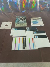 TEAC FD-55GFR 5.25in Floppy Drive Bundle Untested With 6 BASF Disks AS-IS Lot