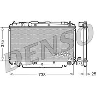 Denso KüHler WasserküHler MotorküHler FüR Toyota Rav 4 Ii CLA2 XA2 ZCA2 ACA2