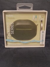 KeyBudz Element Series Apple AirPods 3 Lavender Case Locking - Forest Green NEW