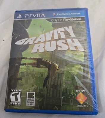 Gravity Rush Game For Sony PlayStation Vita PS PSVITA 2012 New Damage Sealed 