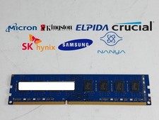 Major Brand 8 GB PC3-12800 DDR3-1600 2Rx8 DDR3 Desktop Memory