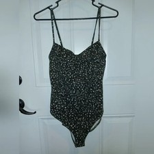 Wild Fable Animal Print Bodysuit Size M