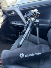 Manfrotto 785B Modo Aluminum Camera Video Tripod w/ 785PL Plate Bag Phone Mount