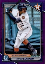 Waner Luciano 1st Bowman #BCP-208 #/250 Houston Astros