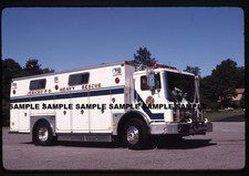 FIRE APPARATUS SLIDE JERICHO LONG ISLAND NY 1985 Mack Saulsbury rescue