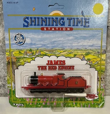 ERTL Shining Time Station James The Red Engine 1992 NEW!