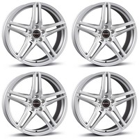 4 Borbet Felgen XR 8.0X18 ET26 5X112 SIL FüR Cupra Formentor