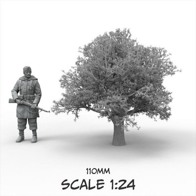 Realistic Model Tree Variant #2 / 110mm hoch - 1:24