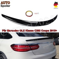 Heckspoiler Kofferraum Hochglanz Schwarz passt für Mercedes GLE Coupe C292 Lippe