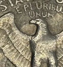 1983 P Washington Quarter Spitting Eagle Die Clash Variety FREE SHIPPING