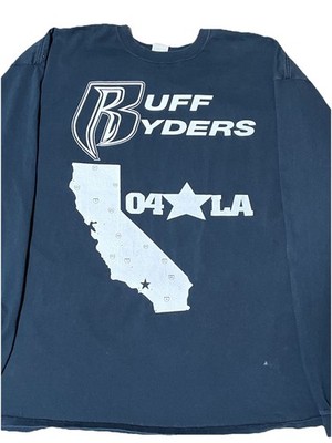 Vintage Ruff Ryders 04 Tour Shirt California West Coast Rare Size