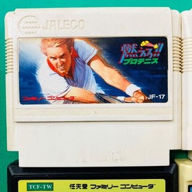 [Cassette only] [Set of 6] Famicom Moero!! Pro Tennis Moero!! Pro Soccer Tecmo