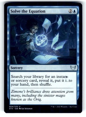 Strixhaven: School of Mages #54 Solve the Equation