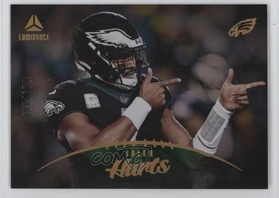 2023 Panini Luminance Green 19/100 Jalen Hurts #95 10pj