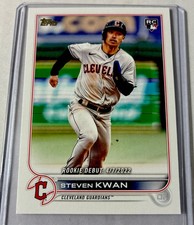 2022 Topps Update Series - Rookie Debut Steven Kwan #US54 (RC)