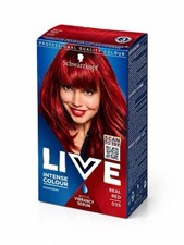 Schwarzkopf LIVE Intense Colour 035 Real Red Permanent Hair Dye
