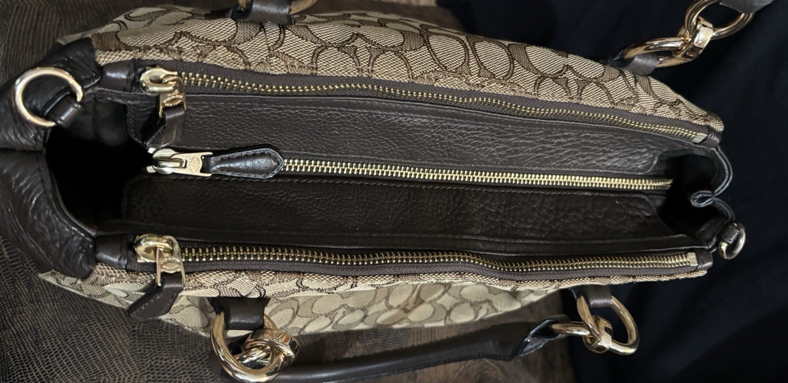 Coach Collette Signature Carryall - image 14