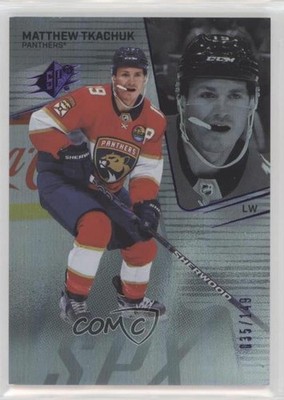 2022-23 SPx Colored Holofoil 35/149 Matthew Tkachuk #61 1c3k