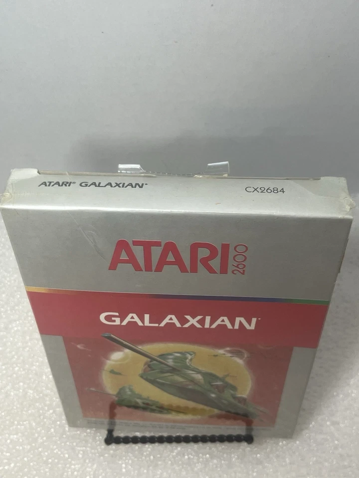 Galaxian (Atari 2600, 1987) Factory Sealed w/ Hanger – Rare Vintage - Image 2 of 4