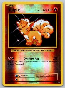 Vulpix 14/108 Reverse Holo XY Evolutions