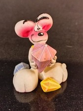 Figure No. 22 Diddl Yellow Pink Blue Gems Diamond Jewels 3.5cm Vintage Antique