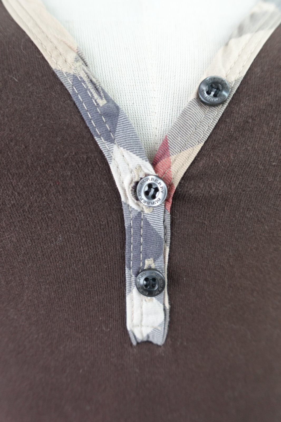 Burberry London Women's Sweater Size S T-Shirt Woman Italy Casual Vintage Cotton thumbnail 3