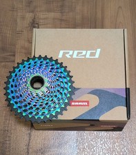 🚴SRAM RED XG-1290 E1 Cassette, 12-Speed, 10-36t, For XDR Driver Body, Rainbow🌈