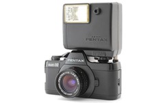  Near MINT   Pentax Auto 110 Auto110 18mm 2.8 Lens SLR Film Camera From JAPAN