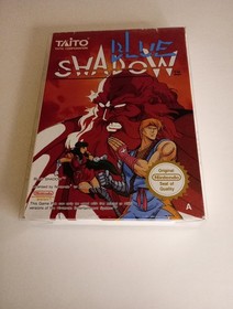 NINTENDO NES TAITO BLUE SHADOW BOXED WITH MANUAL