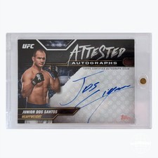 2024 Junior Dos Santos Topps UFC Knockout Attested On-Card Autograph