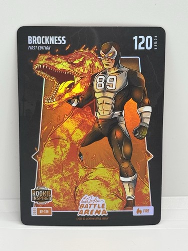 2026 Bo Jackson Battle Arena ~ Brockness ~ #BF-139 Brock Bowers Fire BattleFoil