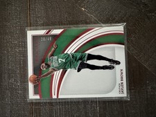 2021-22 Panini Immaculate Collection - Jaylen Brown #77 Red /49