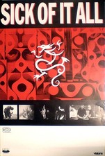 SICK OF IT ALL rares Konzertplakat von 1999? ...